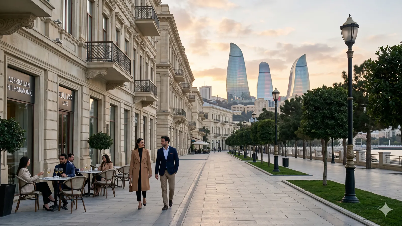 Баку и города Азербайджана — поездки в Азербайджан из Ташкента, городской маршрут и комфортный отдых