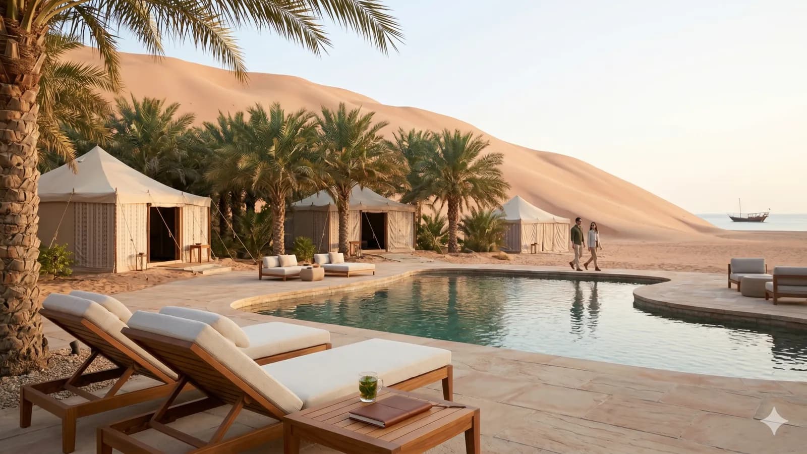 Море и побережье Омана — туры из Ташкента в Оман, спокойный отдых у моря и приватный формат